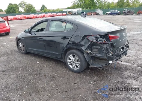 2020 Hyundai Elantra Sel из США, поврежденный, VIN 5NPD84LF7LH623916